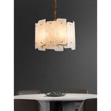 Zoe Tiered Alabaster Chandelier