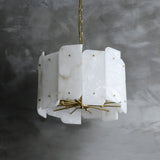 Zoe Tiered Alabaster Chandelier