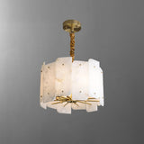 Zoe Tiered Alabaster Chandelier