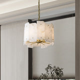 Zoe Tiered Alabaster Chandelier