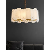 Zoe Tiered Alabaster Chandelier
