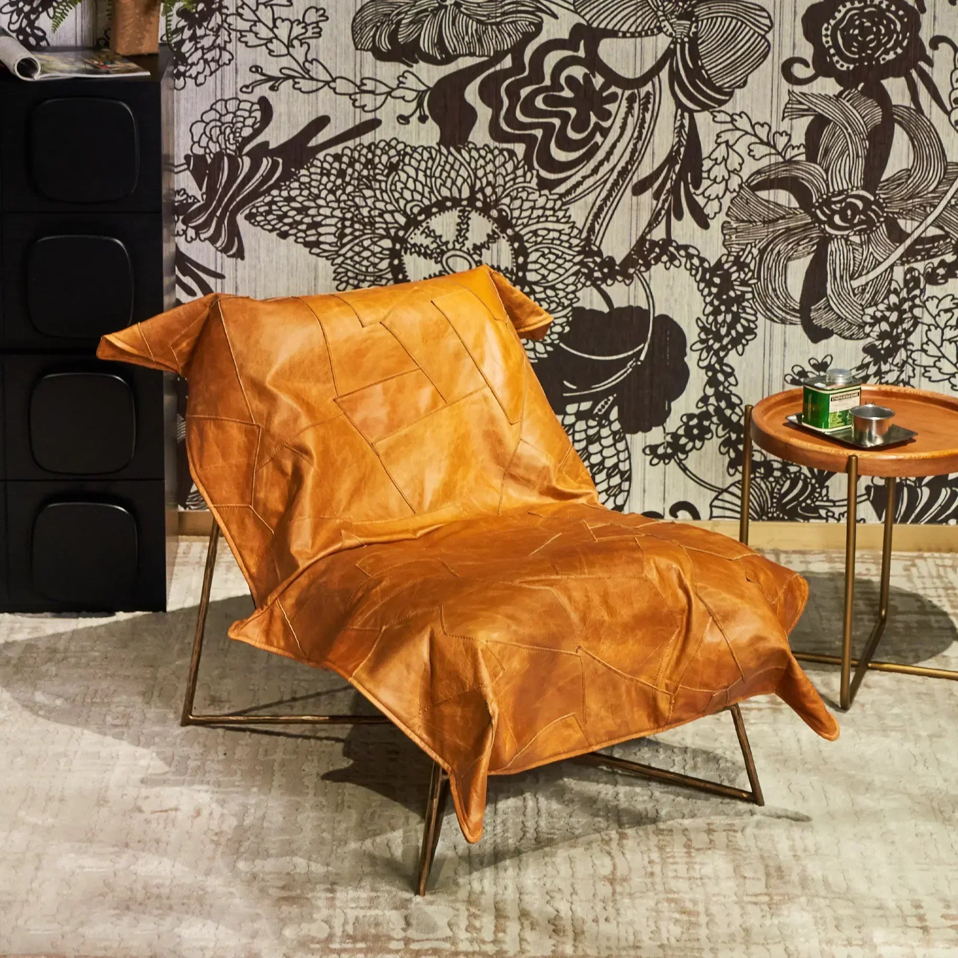 Hand-Forged Metal Leisure Chair