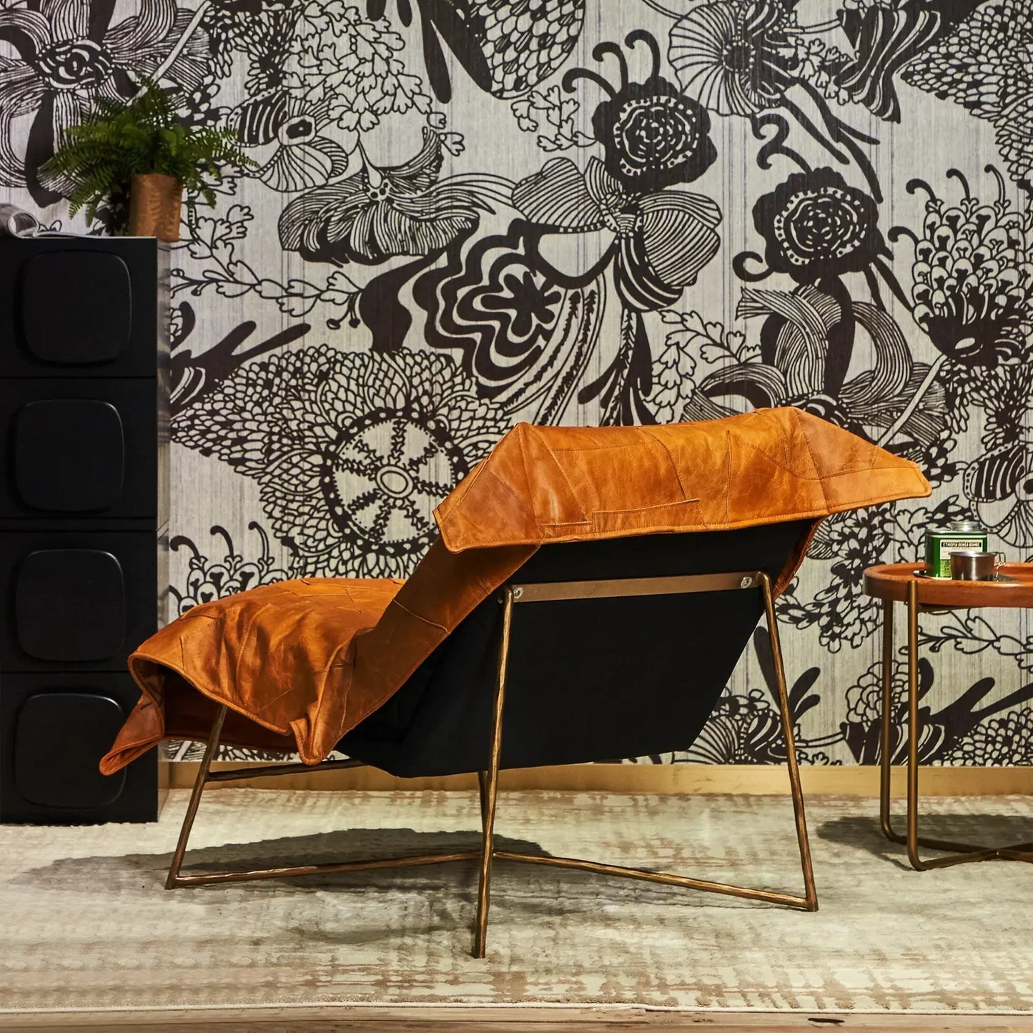 Hand-Forged Metal Leisure Chair