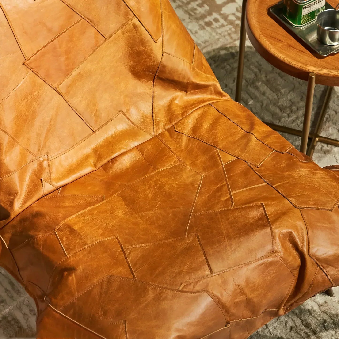 Hand-Forged Metal Leisure Chair