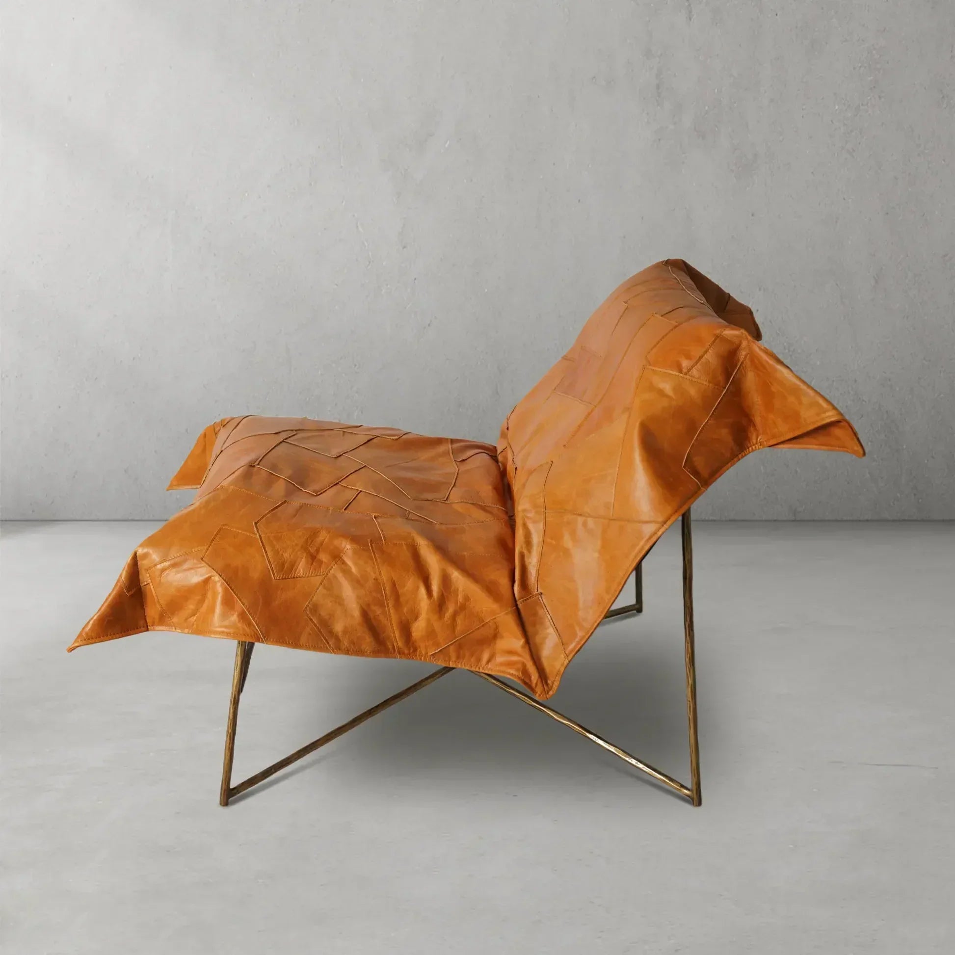 Hand-Forged Metal Leisure Chair