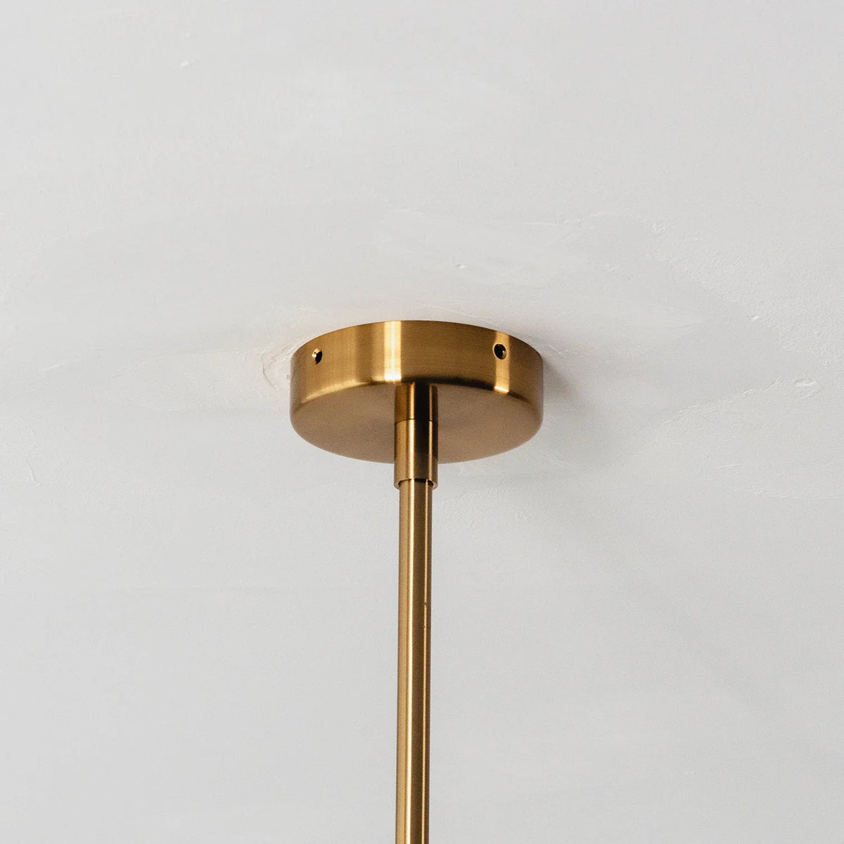 Modern Glass Disc Chandelier