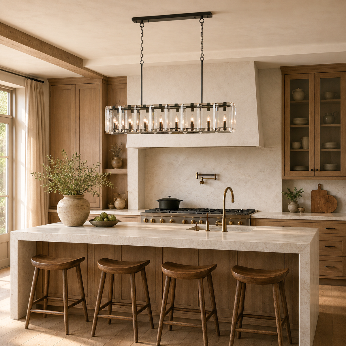 Amaya Rectangular Chandelier