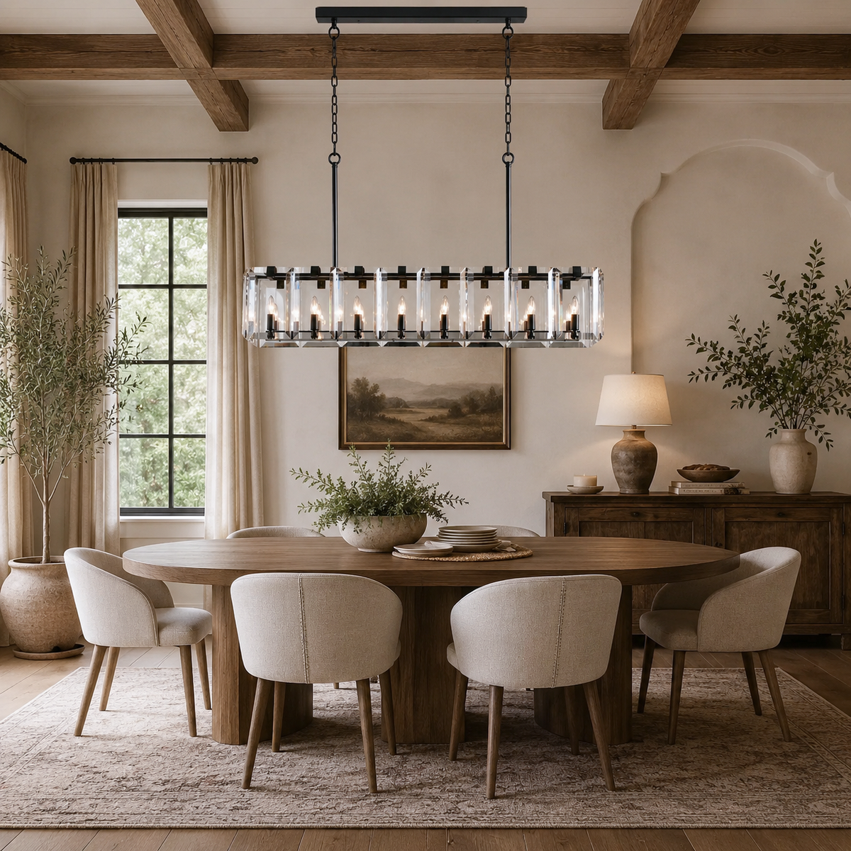 Amaya Rectangular Chandelier