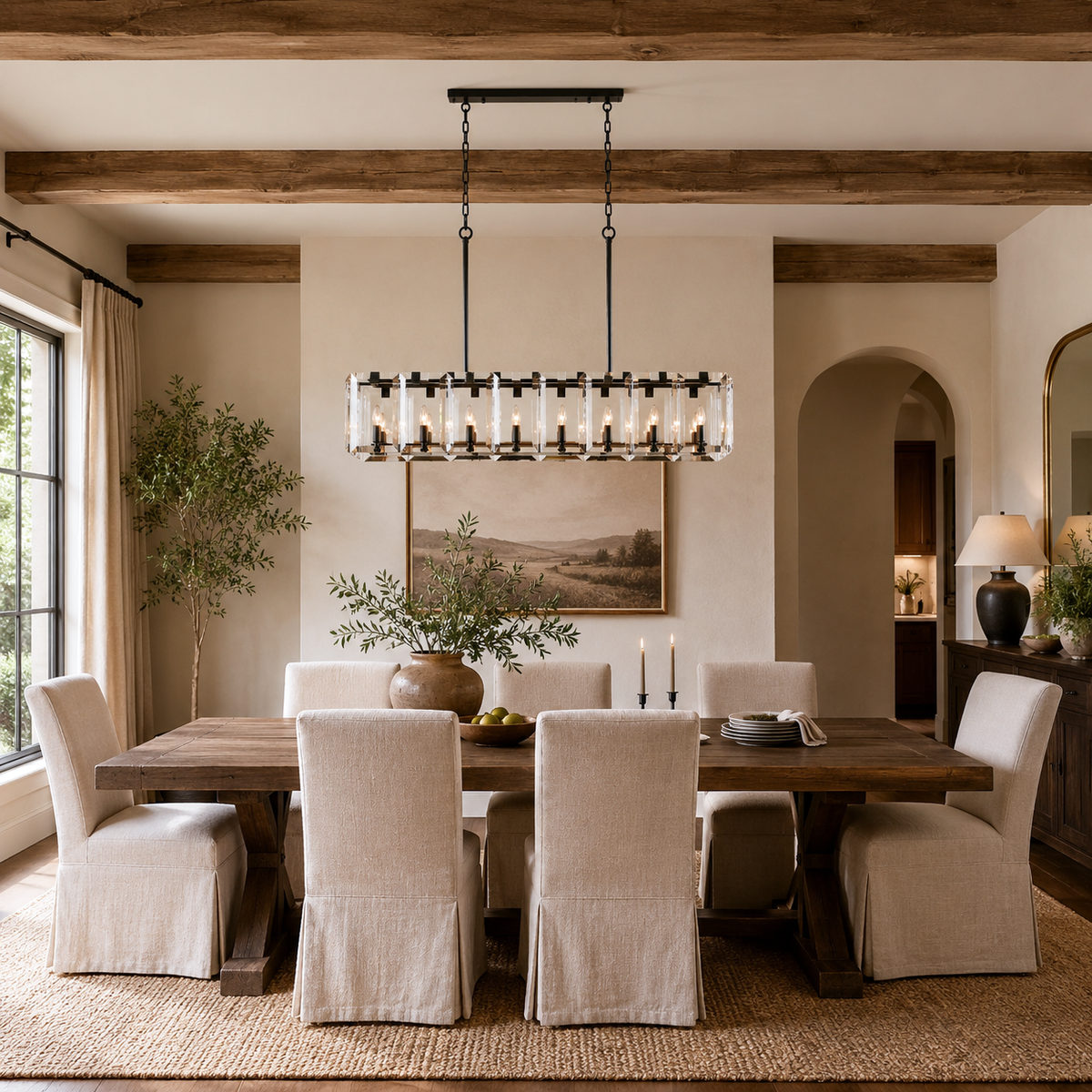 Amaya Rectangular Chandelier