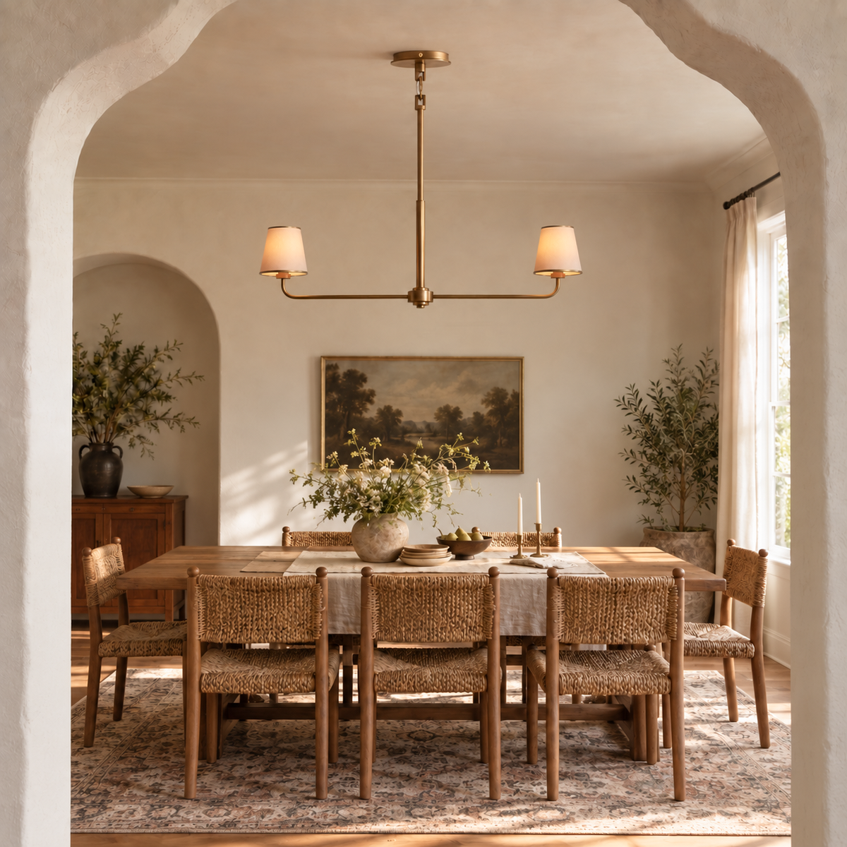 Adria 2-Light Chandelier