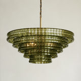 Ghiaccio 5-Tier Round Chandelier 48"