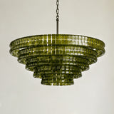 Ghiaccio 5-Tier Round Chandelier 48"