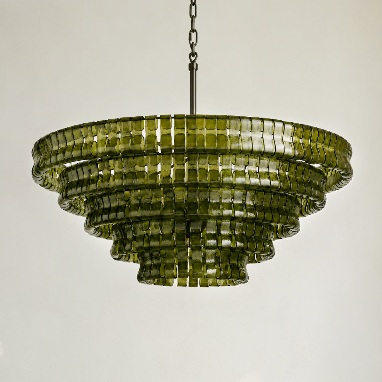Ghiaccio 5-Tier Round Chandelier 48"