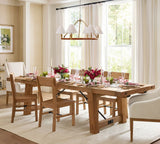 Chambers Leather Round Chandelier (36")