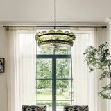 Disc Murano-Style Chandelier