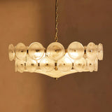 Disc Murano-Style Chandelier