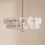 Disc Murano-Style Chandelier