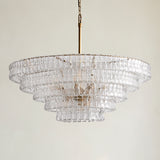 Ghiaccio 5-Tier Round Chandelier 48"