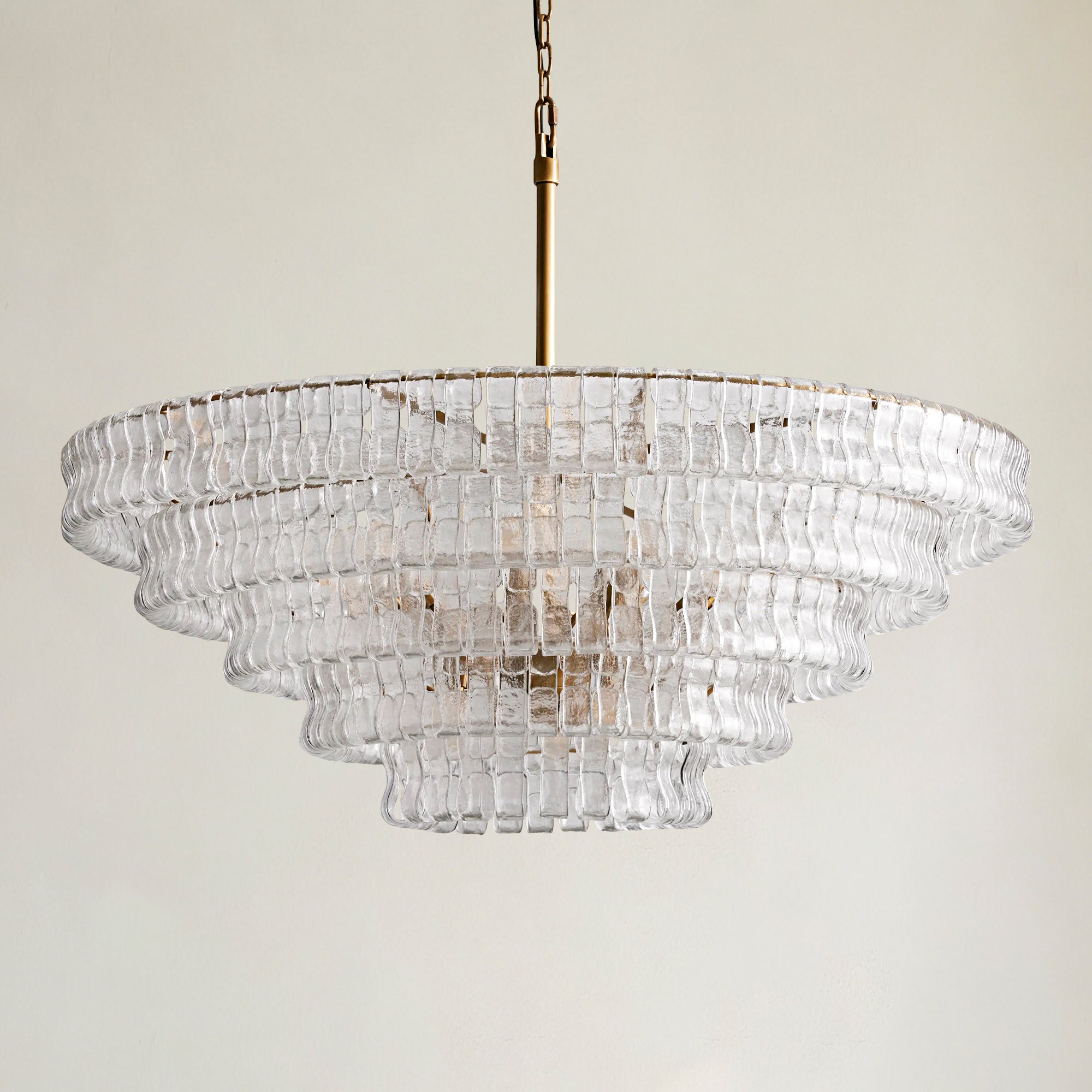 Ghiaccio 5-Tier Round Chandelier 48"