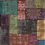 Ethnic Style Home Living Room Patchwork Pattern Bedroom Carpet