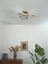 Holmdel Alabaster Flush Mount