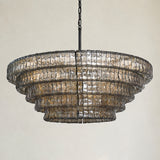Ghiaccio 5-Tier Round Chandelier 48"
