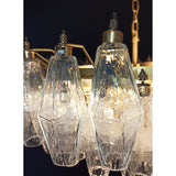 Verona Round Chandelier 35" - 185 Clear glass