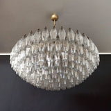 Verona Round Chandelier 35" - 185 Clear glass