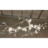 Selenite Crystal Blossom Branching Tree Chandelier