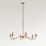Lucca Iron Chandelier (38"-50")