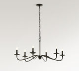 Lucca Iron Chandelier (38"-50")