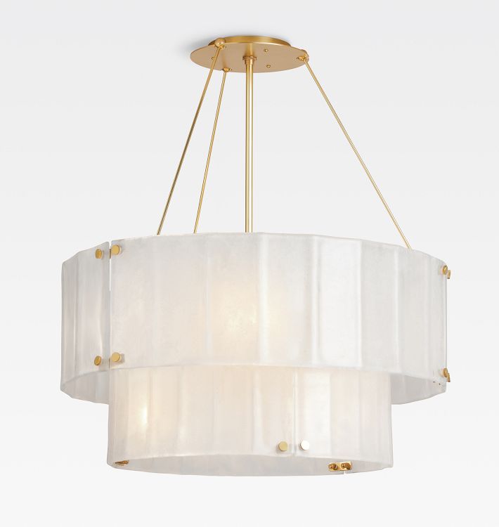 Willamette 32" Double Tier Crystal Chandelier