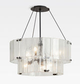 Willamette 32" Double Tier Crystal Chandelier