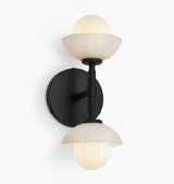Alabaster Shade Greenwich Linear Wall Sconce