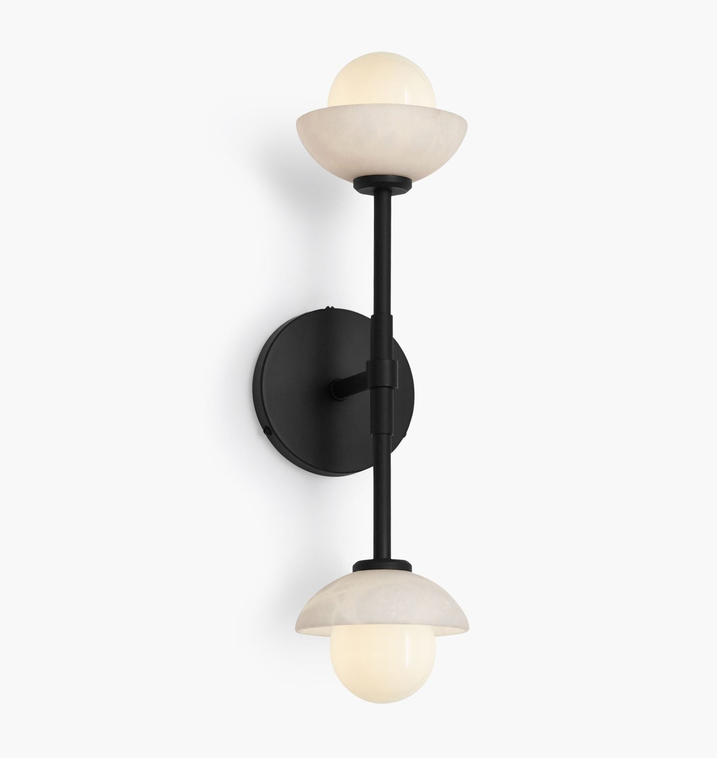 Alabaster Shade Greenwich Linear Wall Sconce