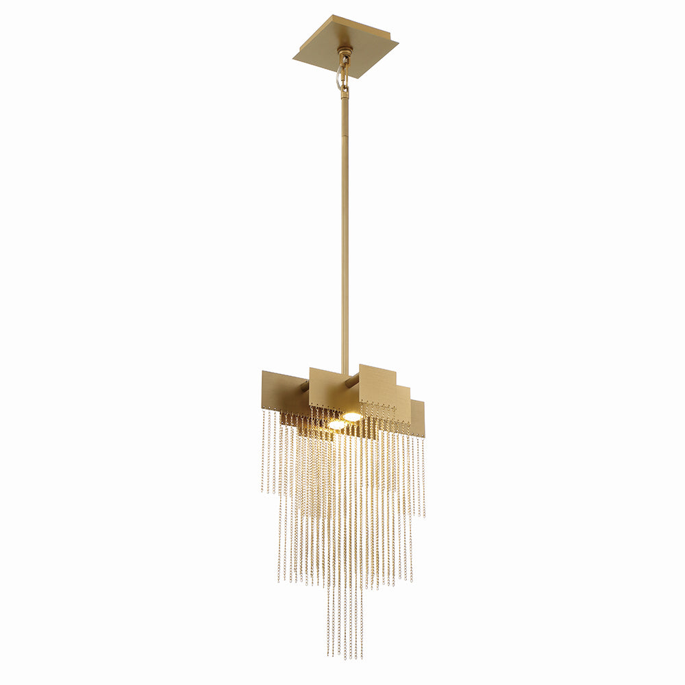 Bloomfield LED Pendant Gold