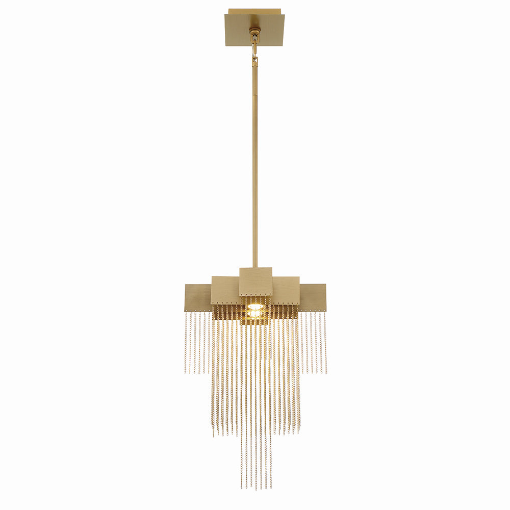 Bloomfield LED Pendant Gold