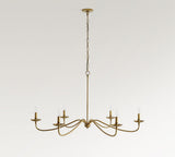 Lucca Iron Chandelier (38"-50")