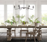 Lucca Iron Chandelier (38"-50")