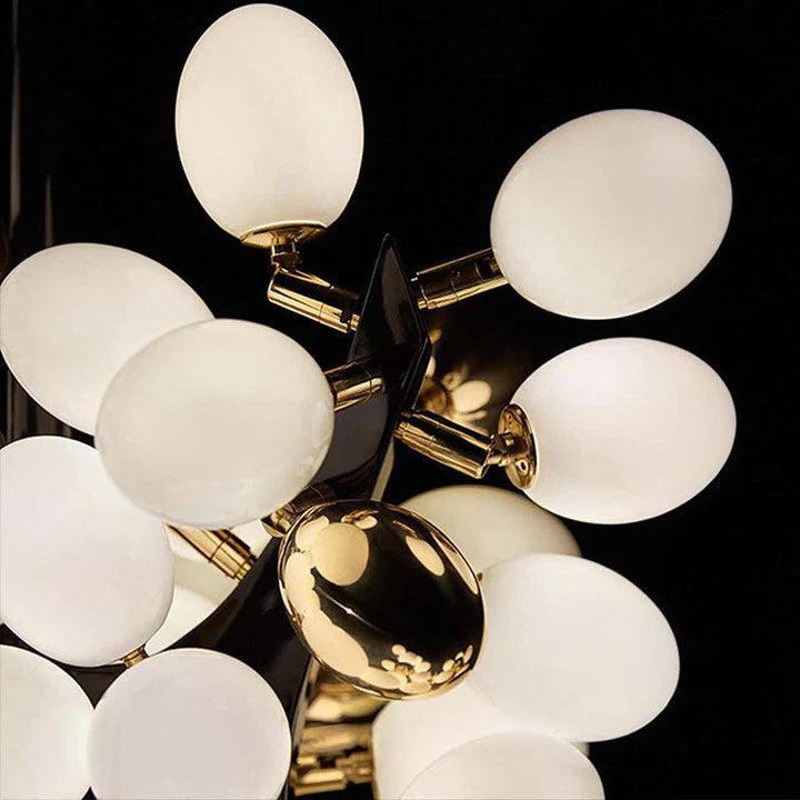 Escamoles Vertical Grape Chandelier