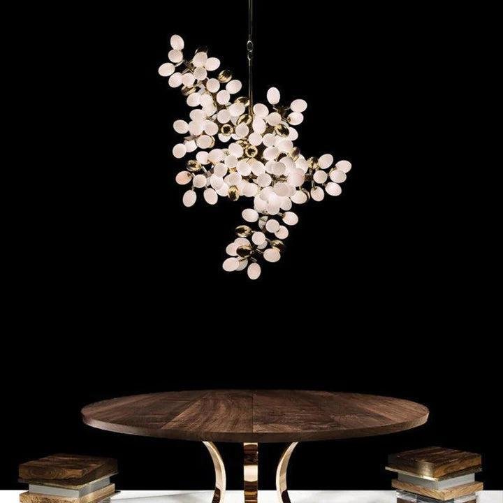 Escamoles Vertical Grape Chandelier