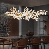 Extra Large Linear Grape Glass Chandelier