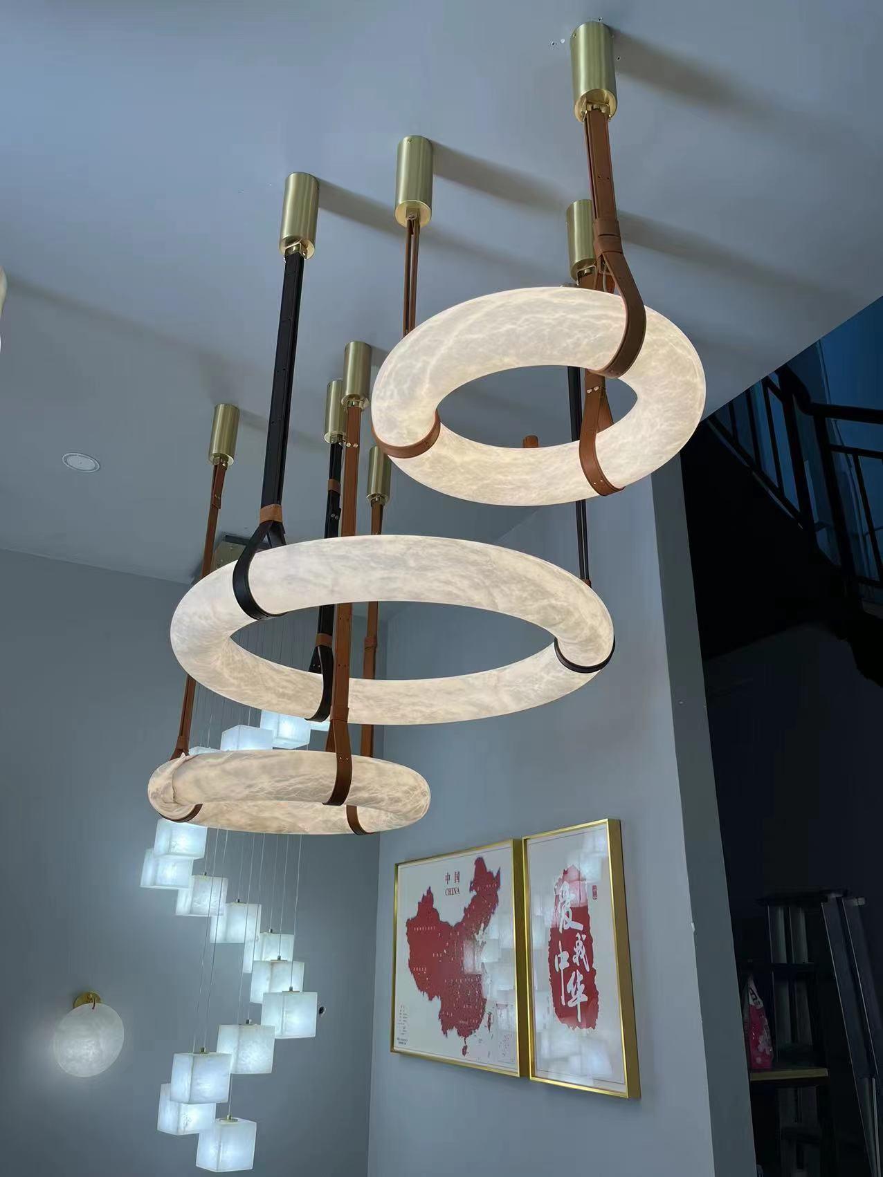 Oslo Alabaster Pendant Light A