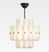 Myrna LED Double Tier Round Chandelier 25" 35" 46"