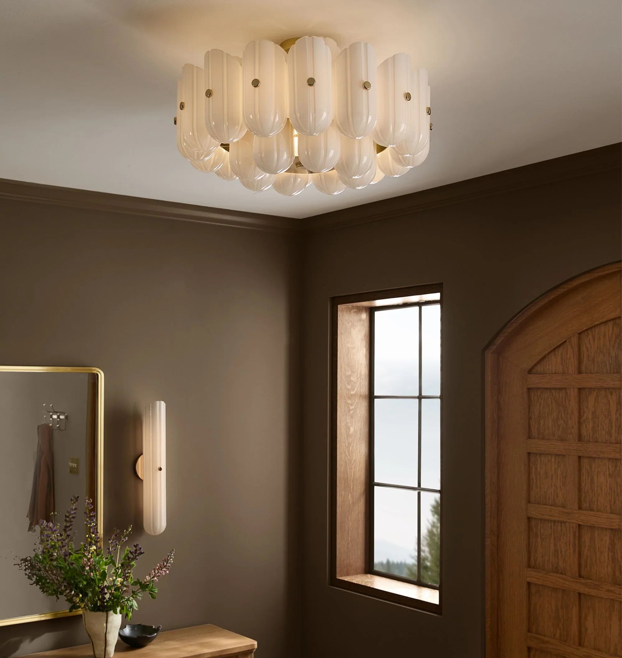 Myrna LED Double Tier Flush Mount 25"