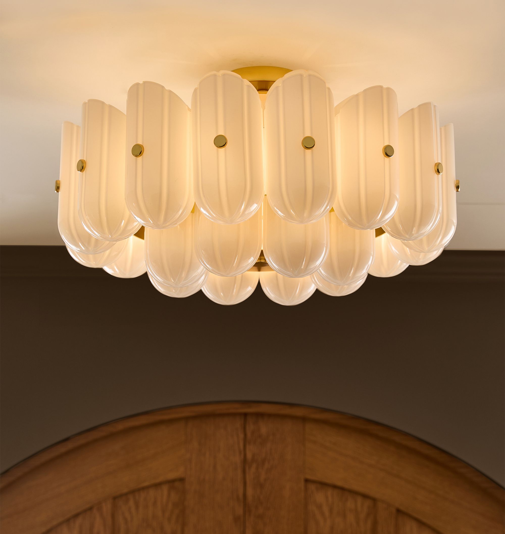 Myrna LED Double Tier Flush Mount 25"