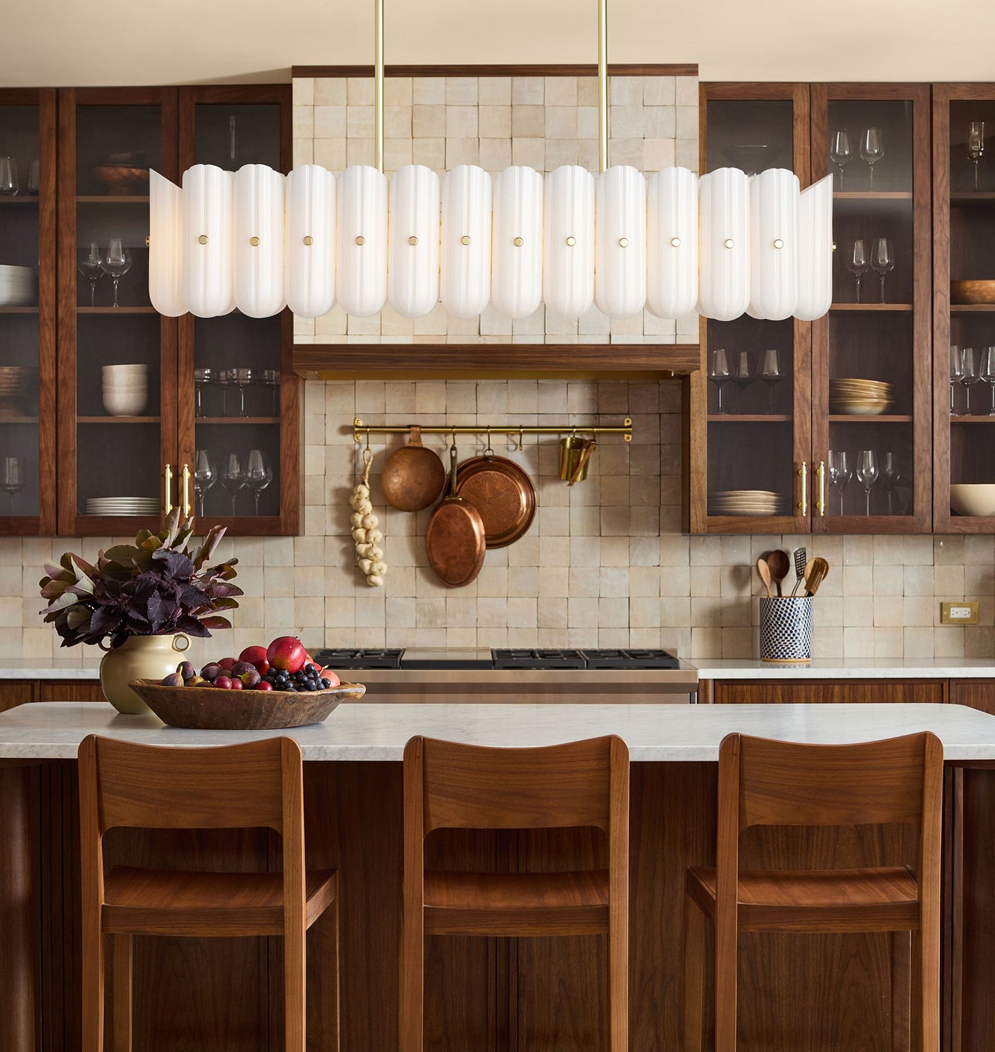 Myrna LED Linear Chandelier 55"