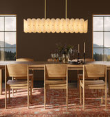 Myrna LED Linear Chandelier 55"