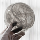 Modern Glass Disc Chandelier