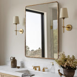 Hand Forged Metal Mirror